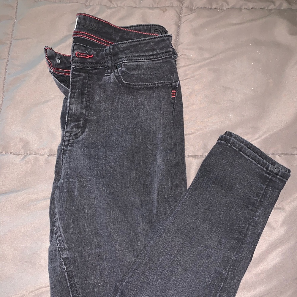 Black skinny jeans